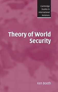 portada Theory of World Security Hardback (Cambridge Studies in International Relations) (in English)
