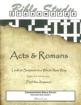 portada Crosswords Bible Study: Acts and Romans Participant Book (en Inglés)