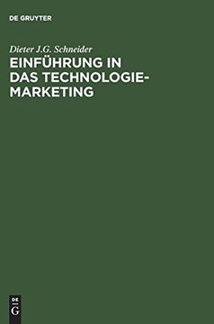 portada Einführung in das Technologie-Marketing (en Alemán)