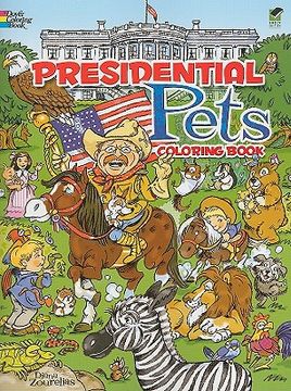 portada presidential pets coloring book