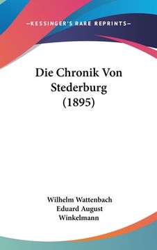 portada Die Chronik Von Stederburg (1895) (in German)