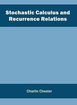portada Stochastic Calculus and Recurrence Relations