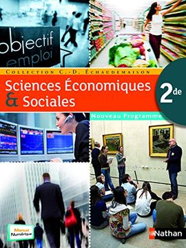 portada Sciences Économiques et Sociales 2e