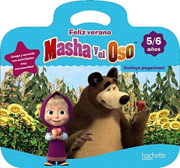 portada Feliz Verano con Masha y el oso 5-6 Años