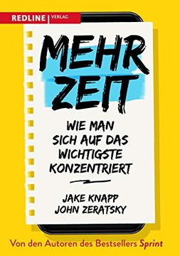 portada Mehr Zeit: Wie man Sich auf das Wichtigste Konzentriert (in German)