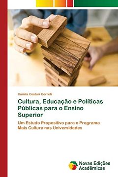 portada Cultura, Educação e Políticas Públicas Para o Ensino Superior