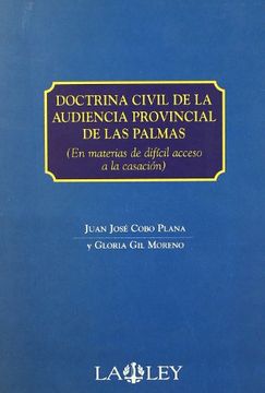 portada Doctrina Civil De La Audiencia Prov.Las