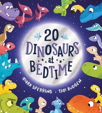 portada Twenty Dinosaurs at Bedtime (en Inglés)
