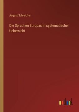 portada Die Sprachen Europas in systematischer Uebersicht (in German)