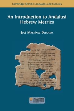 portada An Introduction to Andalusi Hebrew Metrics (in English)