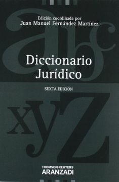 portada Diccionario Juridico (6ª Ed. ) (in Spanish)