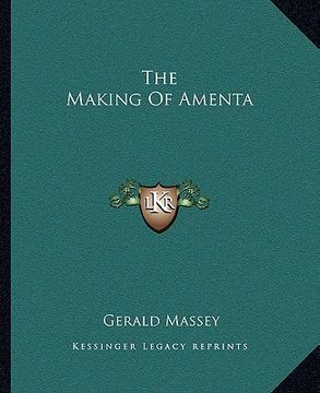 portada the making of amenta (en Inglés)