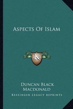 portada aspects of islam (en Inglés)