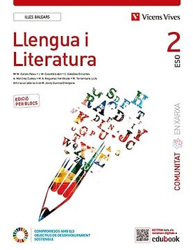 portada Llengua i Literatura 2 bl ib (Comunitat en Xarxa)