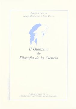 portada II Quinzena de Filosofia de la Ciència (in Spanish)