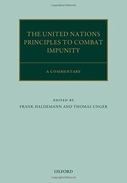portada The United Nations Principles to Combat Impunity: A Commentary (en Inglés)