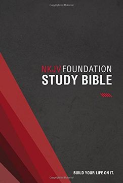 portada NKJV, Foundation Study Bible, Hardcover, Red Letter Edition (en Inglés)
