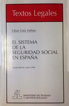 portada El Sistema de la Seguridad Social en España (4ª Ed. )
