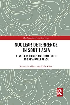 portada Nuclear Deterrence in South Asia (Routledge Security in Asia Series) (in English)