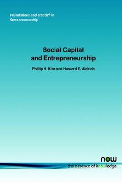 portada social capital and entrepreneurship (en Inglés)