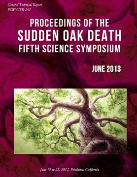 portada Proceedings of the Sudden Oak Death Fifth Science Symposium