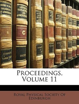 portada proceedings, volume 11 (en Inglés)