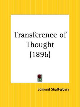 portada transference of thought (en Inglés)