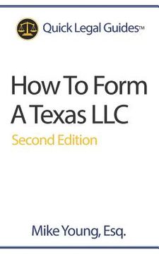 portada How to Form a Texas LLC (en Inglés)
