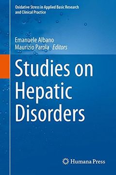 portada Studies on Hepatic Disorders (Oxidative Stress in Applied Basic Research and Clinical Practice)