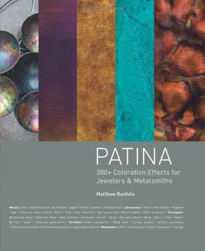 portada Patina: 300+ Coloration Effects for Jewelers & Metalsmiths (in English)