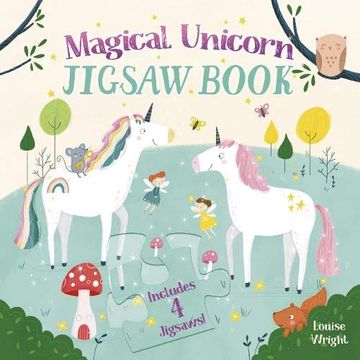 portada Magical Unicorn Jigsaw Book (en Inglés)