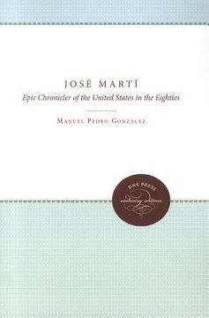 portada jose marti: epic chronicler of the united states in the eighties