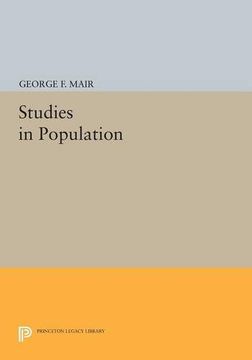 portada Studies in Population (Princeton Legacy Library) (en Inglés)