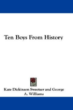 portada ten boys from history (in English)