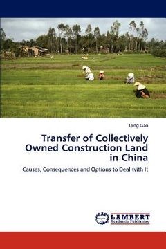 portada transfer of collectively owned construction land in china (in English)