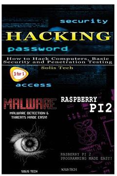 portada Hacking + Malware + Raspberry Pi 2 (en Inglés)