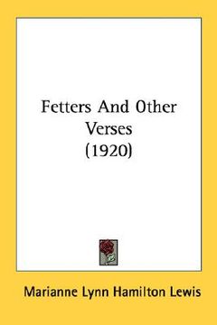 portada fetters and other verses (1920) (in English)