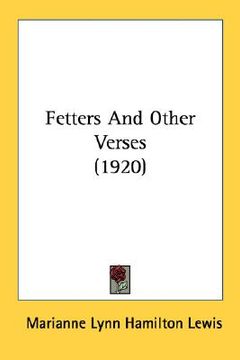 portada fetters and other verses (1920) (en Inglés)