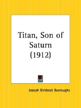 portada titan, son of saturn (en Inglés)