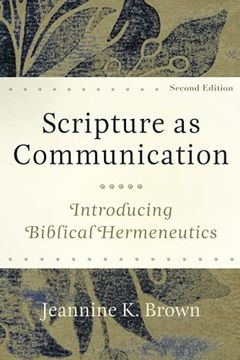 portada Scripture as Communication: Introducing Biblical Hermeneutics (en Inglés)