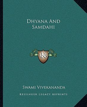 portada dhyana and samdahi (en Inglés)