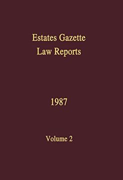 portada Eglr 1987 (Estates Gazette law Reports) (en Inglés)