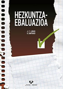 portada Hezkuntza-ebaluazioa (in Spanish)