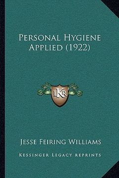 portada personal hygiene applied (1922) (en Inglés)