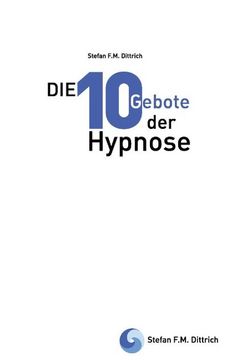 portada Die 10 Gebote der Hypnose (en Alemán)