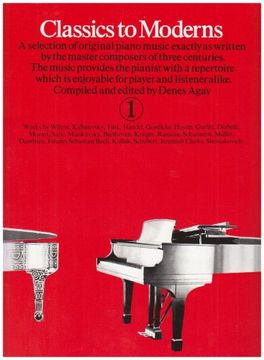 portada Classics To Moderns Book 1: Piano Bk. 1