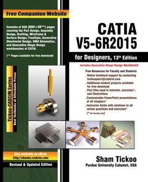 portada Catia V5-6R2015 for Designers (in English)