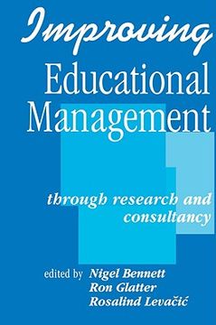 portada improving educational management: through research and consultancy (in English)
