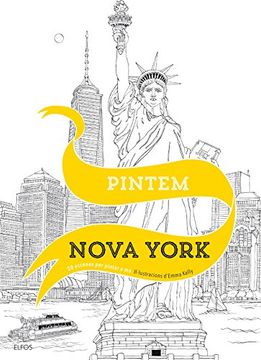 portada Pintem Nova York: 20 Escenes per Pintar a mà (en Catalá)