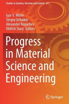 portada Progress in Material Science and Engineering (en Inglés)